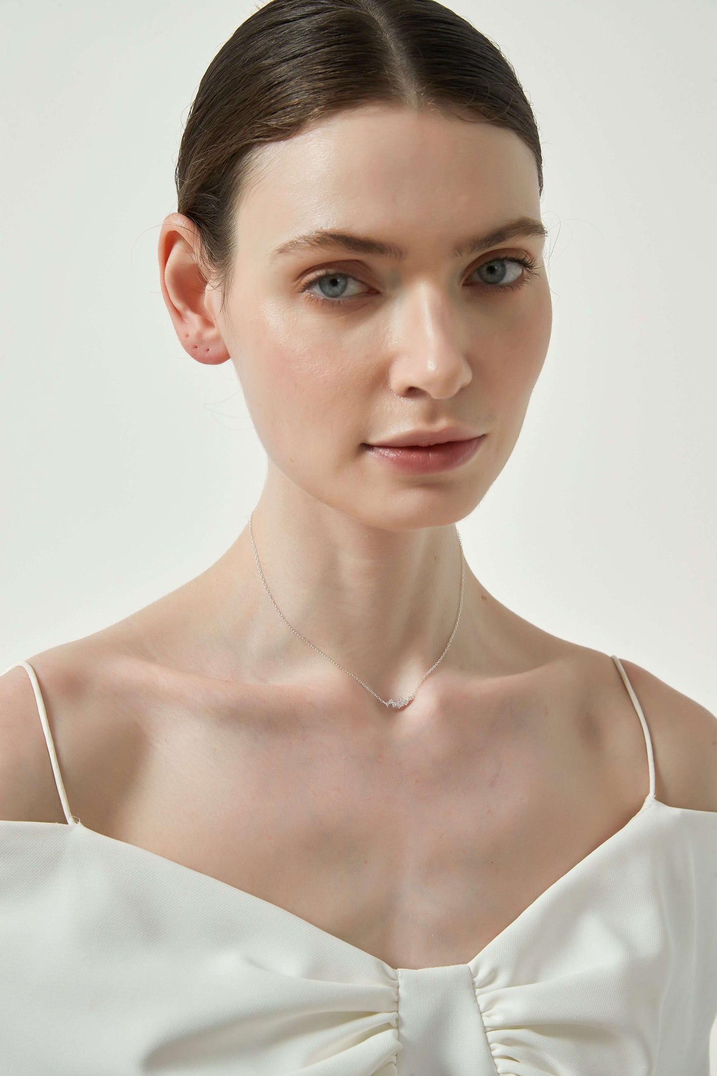 Celestial Crescent necklace - VEYANA