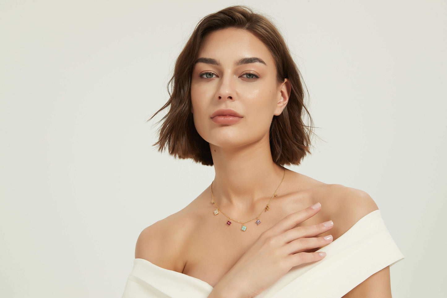 Flower Symphony Necklace - VEYANA