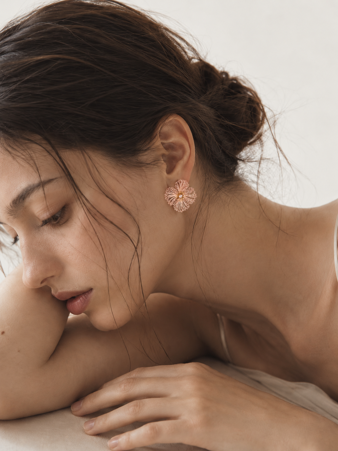 Rosé Earrings