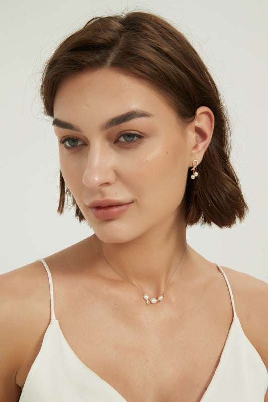 Twinkle Drop Earrings - VEYANA