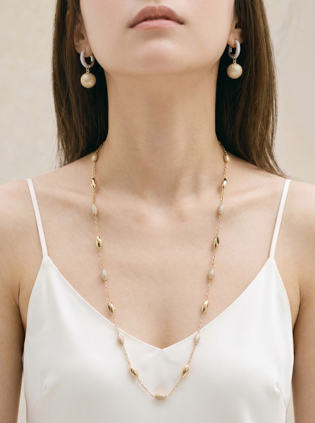 Éclat Bead Necklace