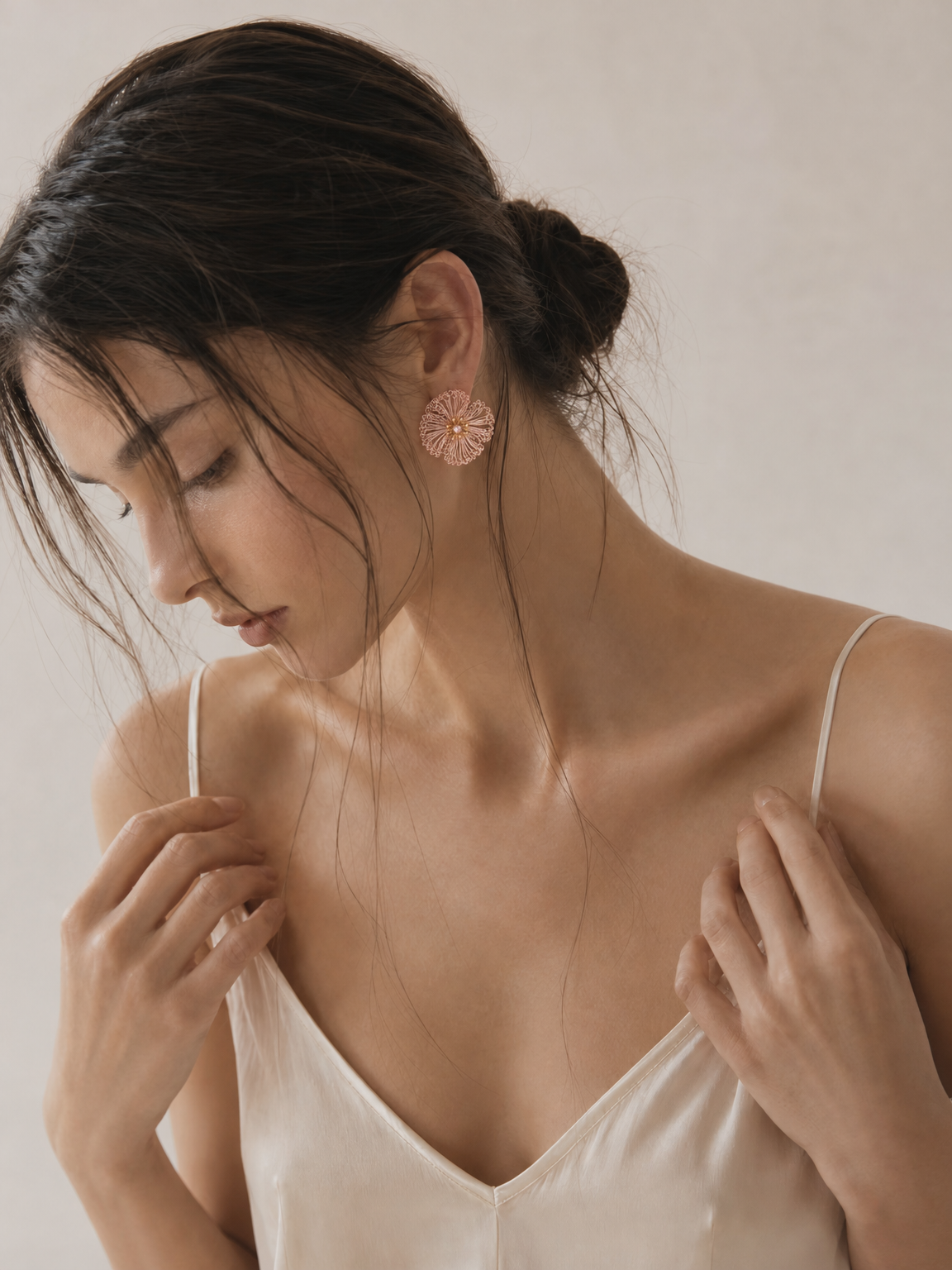 Rosé Earrings