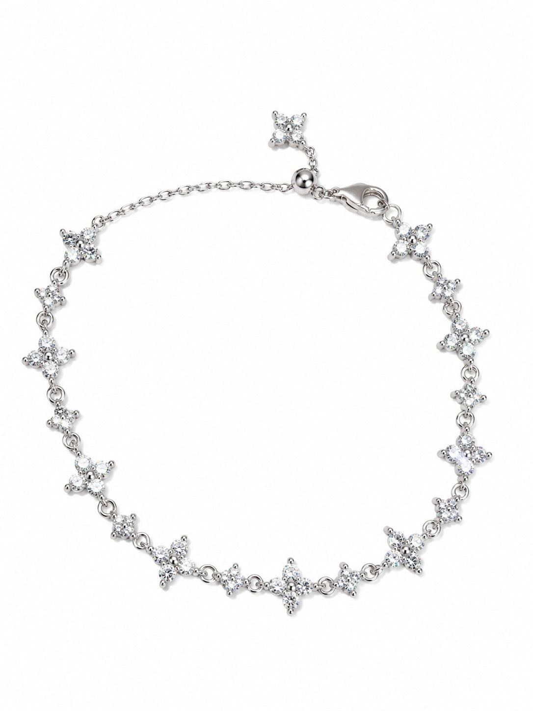 Silver Bloom Bracelet