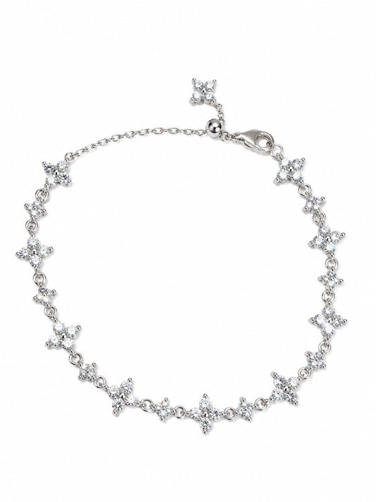 Silver Bloom Bracelet