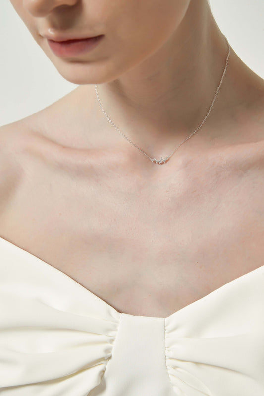 Celestial Crescent necklace - VEYANA