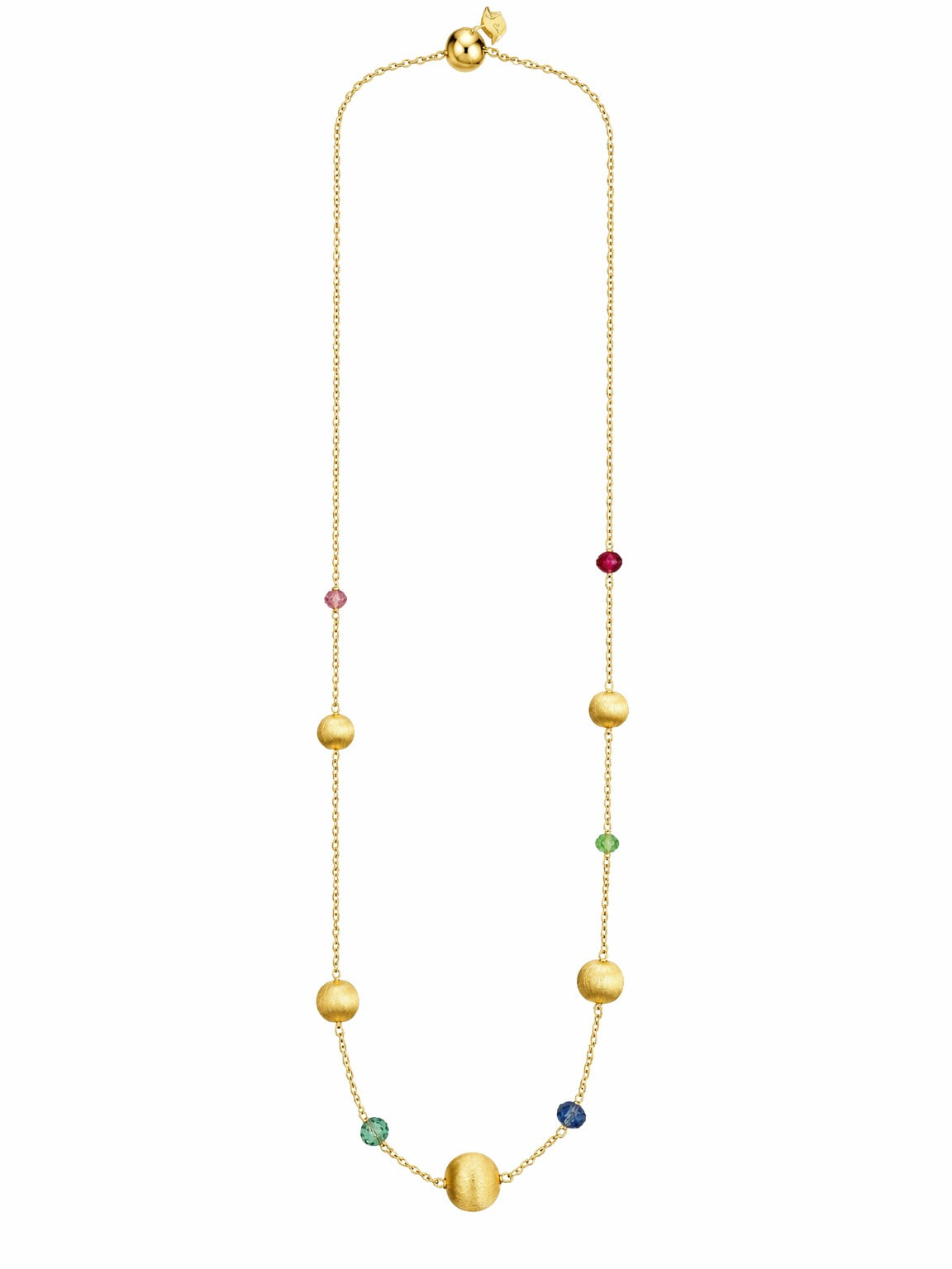 Golden Sphere Necklace