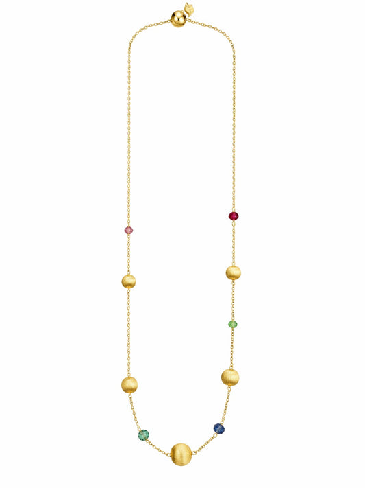 Golden Sphere Necklace