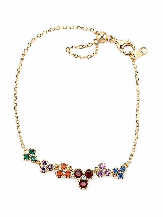 Rainbow Clover bracelet