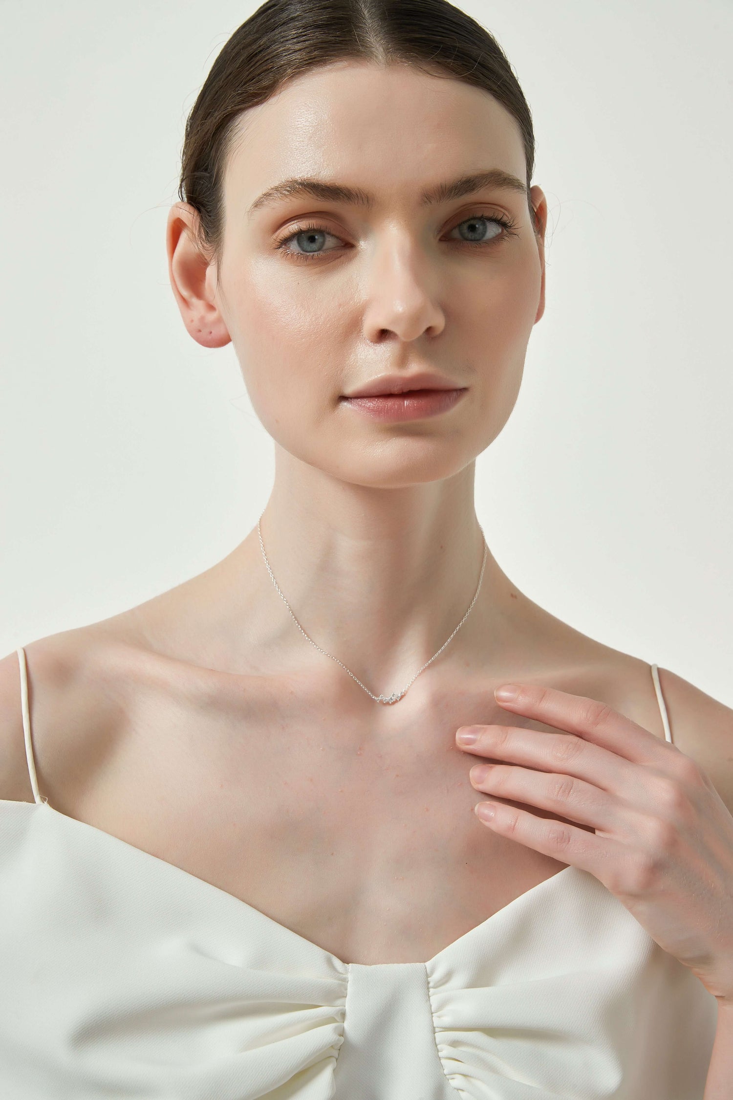 Celestial Crescent necklace - VEYANA