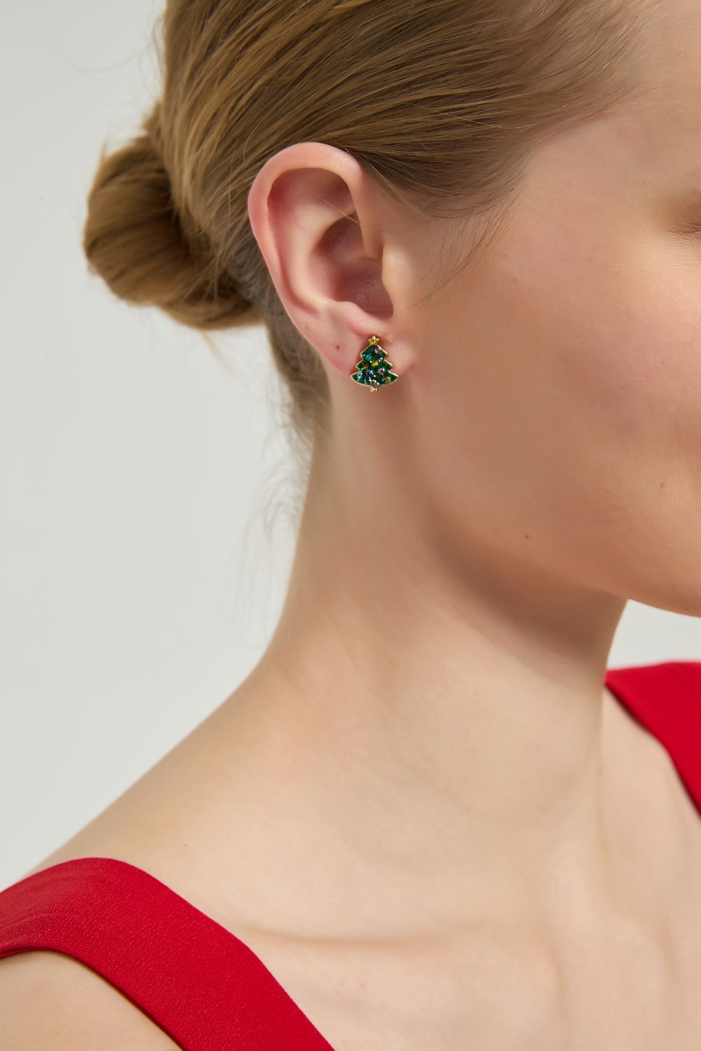 christmas magic earrings lightweight festive accessory